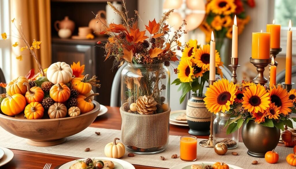 5 Easy DIY Fall Centerpieces