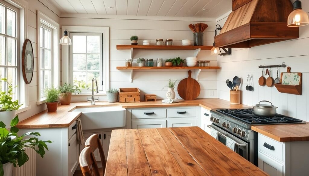 Creating a Farmhouse-Style Kitchen on a Budget