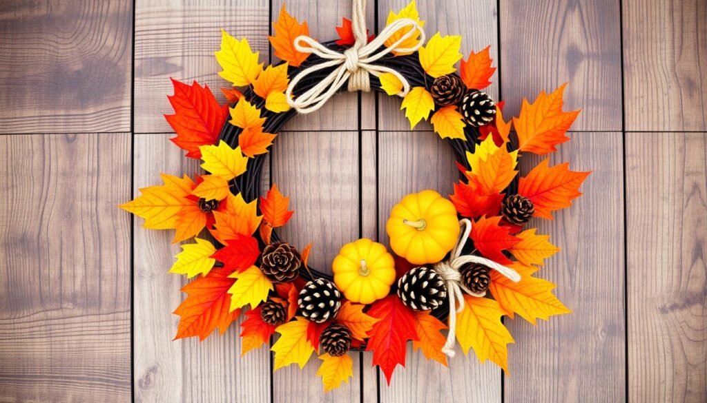 DIY fall wreath