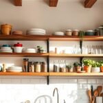 How to Style Open Shelving in Your Kitchen