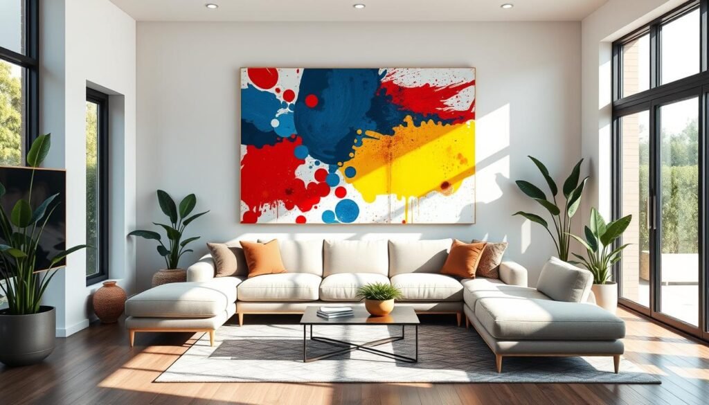 Incorporating Statement Art into Your Living Room