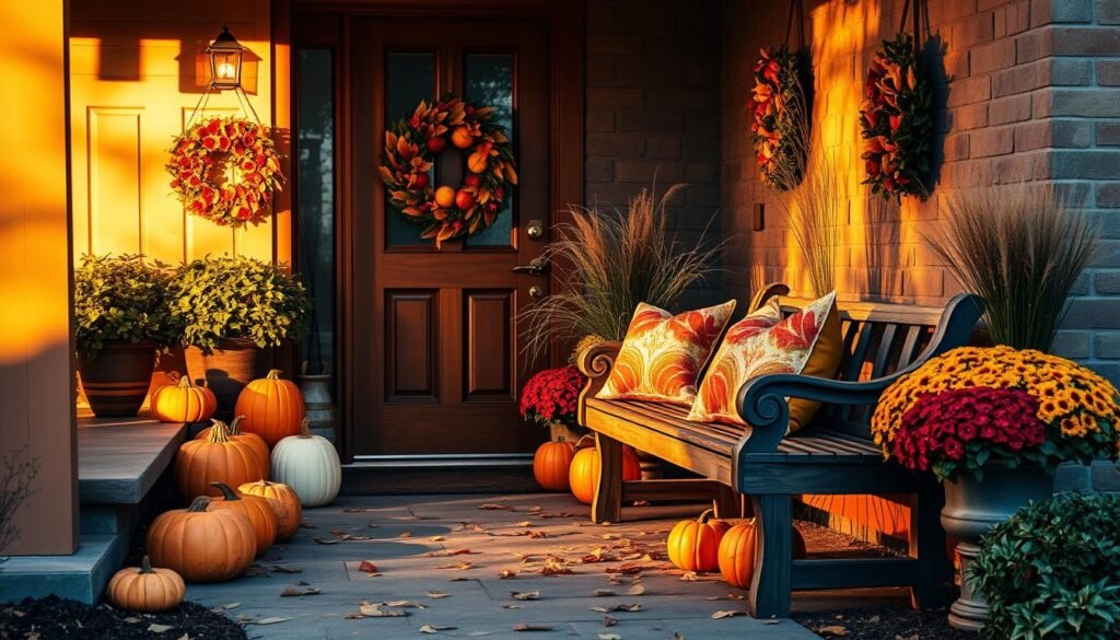 fall entryway