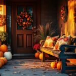 fall entryway