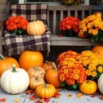 fall porch decor