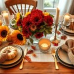 fall table setting