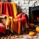 fall throw blankets