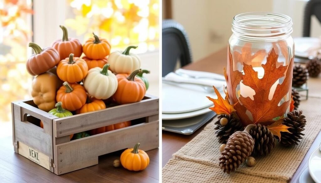 repurposed fall decor